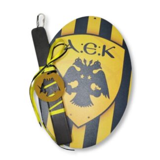 Λαμπάδα με οβάλ πλάτη ΑΕΚ